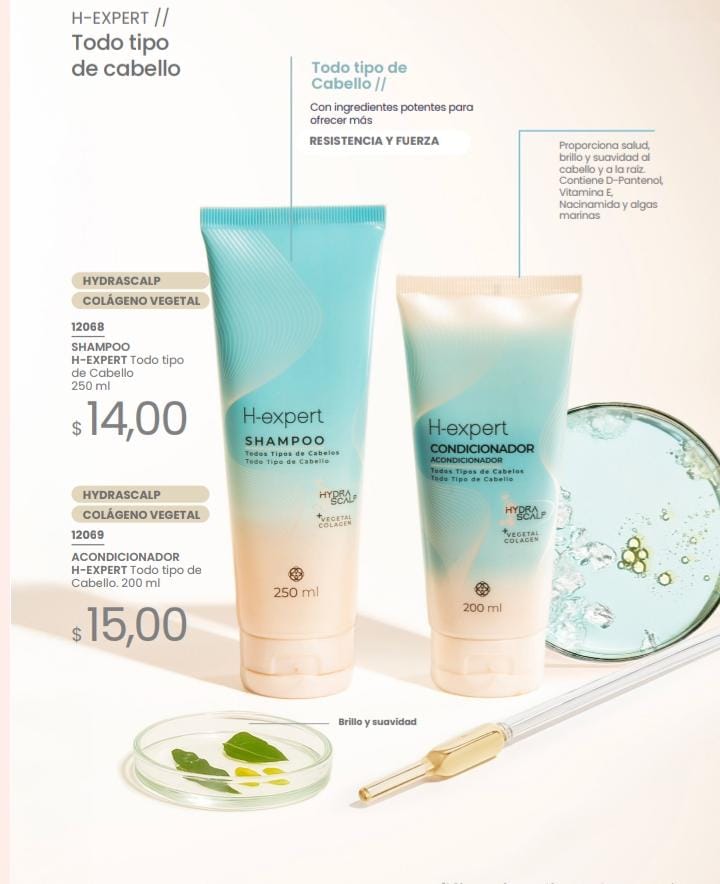 H-Expert Shampoo y Acondicionador