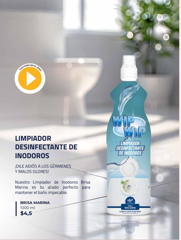 Limpiador Desinfectante de Inodoros
