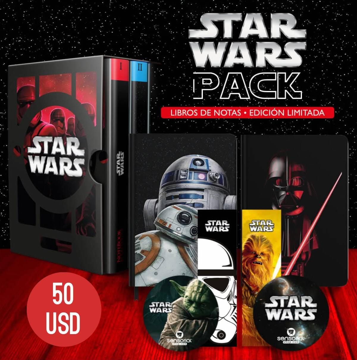 PACK EDICIÓN LIMITADA STAR WARS